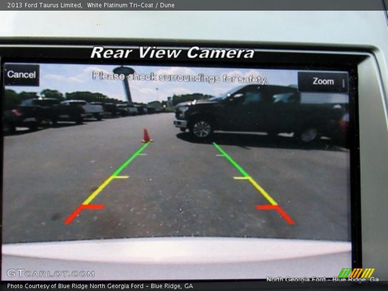 White Platinum Tri-Coat / Dune 2013 Ford Taurus Limited