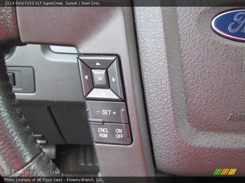 Sunset / Steel Grey 2014 Ford F150 XLT SuperCrew