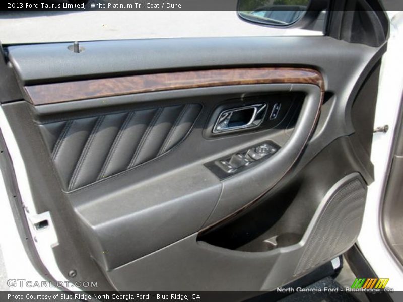 White Platinum Tri-Coat / Dune 2013 Ford Taurus Limited