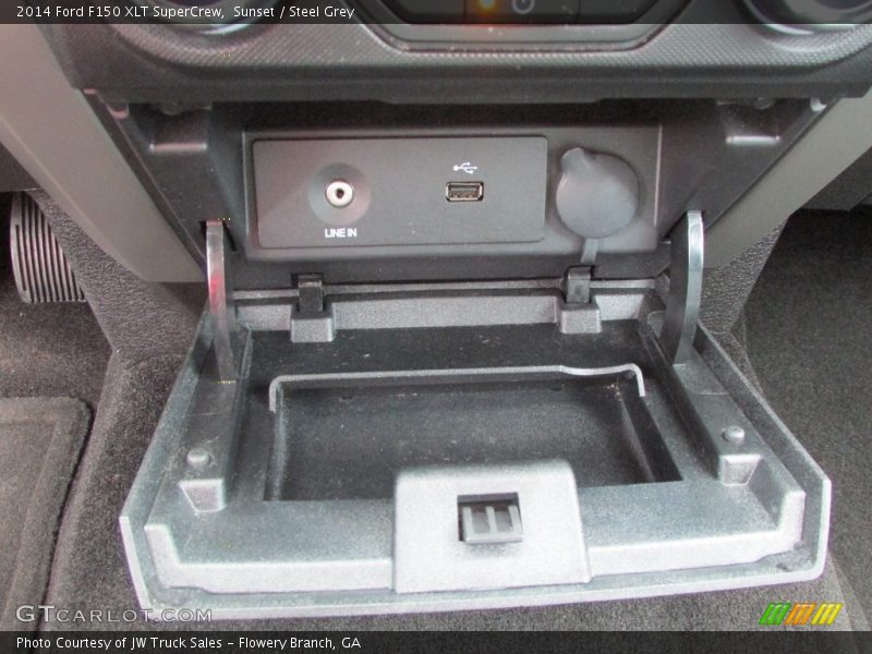 Sunset / Steel Grey 2014 Ford F150 XLT SuperCrew