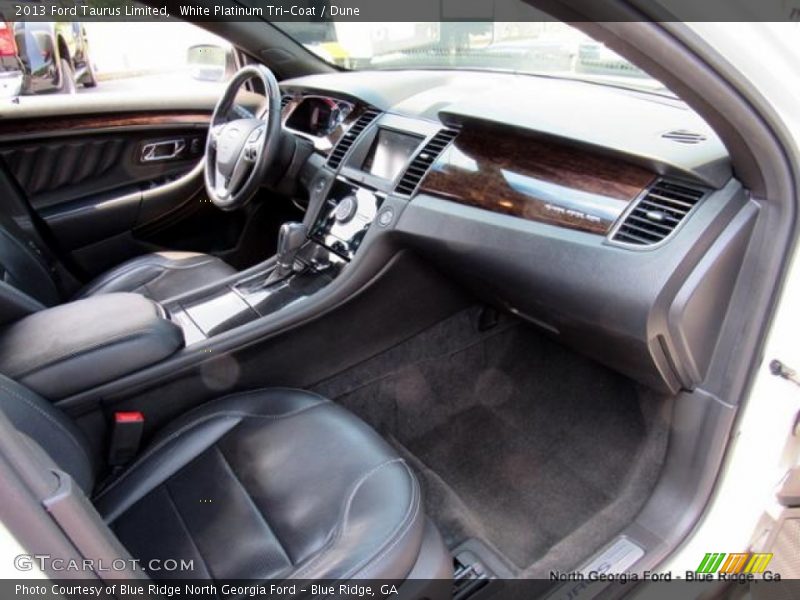 White Platinum Tri-Coat / Dune 2013 Ford Taurus Limited