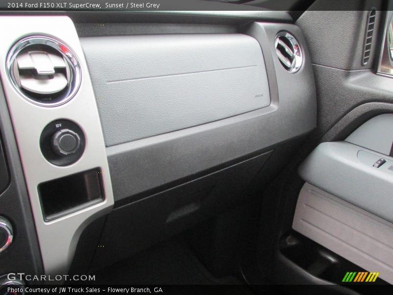 Sunset / Steel Grey 2014 Ford F150 XLT SuperCrew