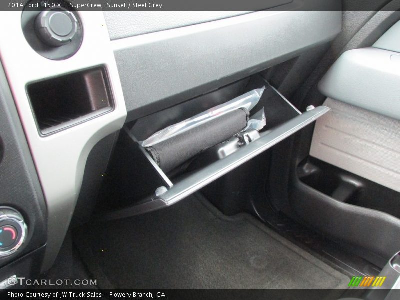 Sunset / Steel Grey 2014 Ford F150 XLT SuperCrew