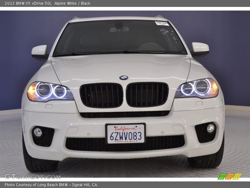 Alpine White / Black 2013 BMW X5 xDrive 50i