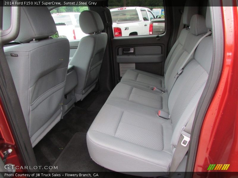 Sunset / Steel Grey 2014 Ford F150 XLT SuperCrew