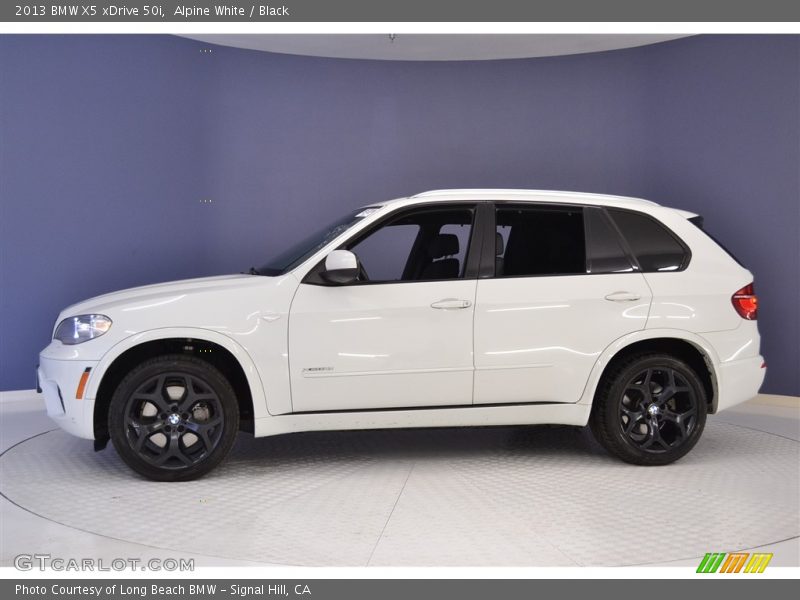 Alpine White / Black 2013 BMW X5 xDrive 50i