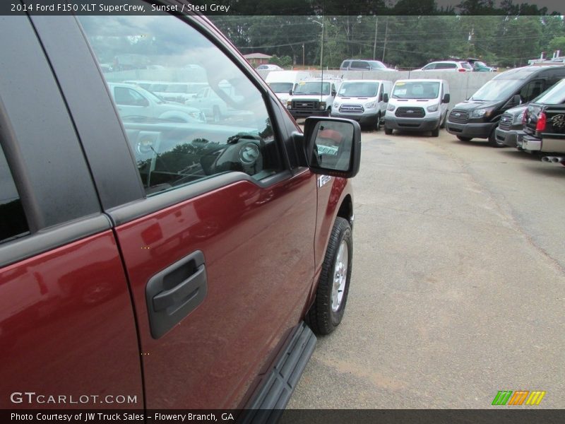 Sunset / Steel Grey 2014 Ford F150 XLT SuperCrew