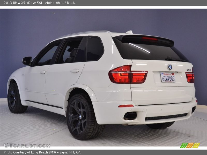 Alpine White / Black 2013 BMW X5 xDrive 50i