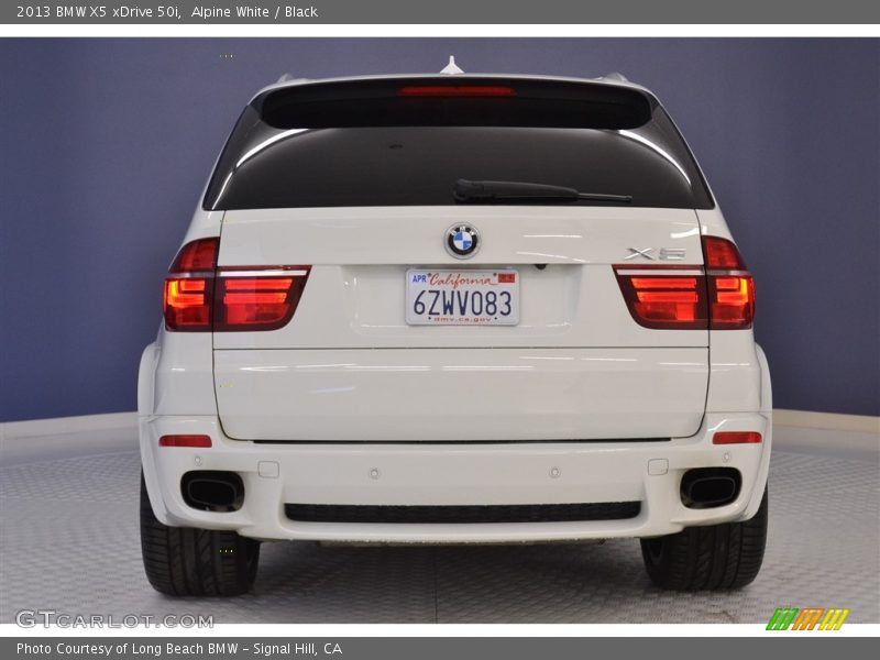 Alpine White / Black 2013 BMW X5 xDrive 50i