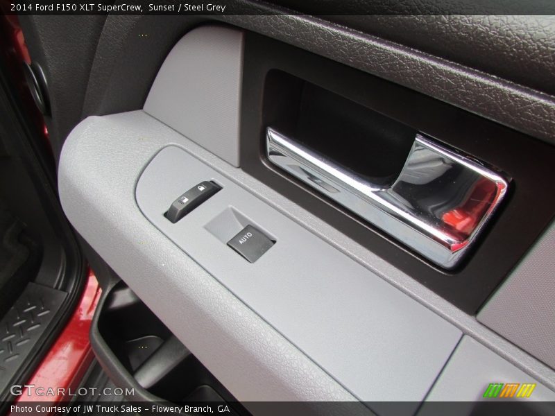 Sunset / Steel Grey 2014 Ford F150 XLT SuperCrew