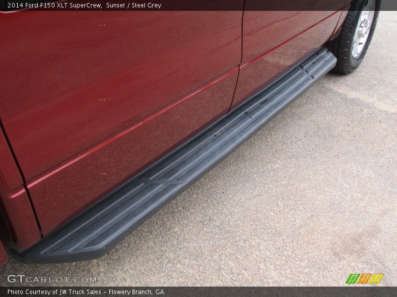 Sunset / Steel Grey 2014 Ford F150 XLT SuperCrew