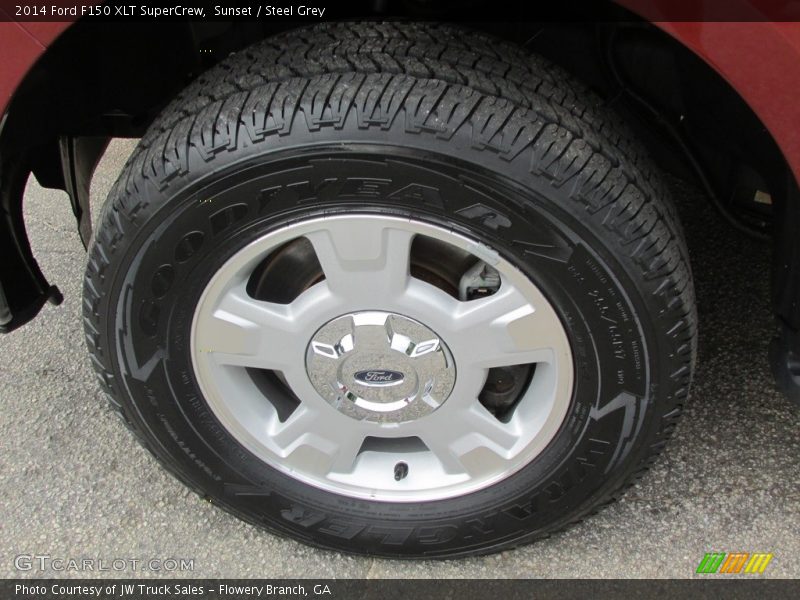 Sunset / Steel Grey 2014 Ford F150 XLT SuperCrew