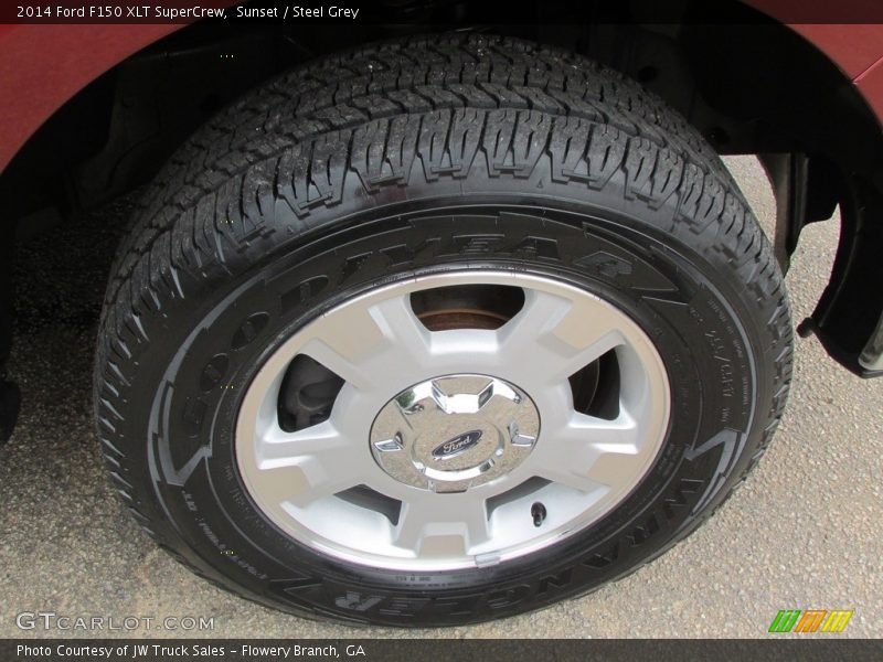 Sunset / Steel Grey 2014 Ford F150 XLT SuperCrew