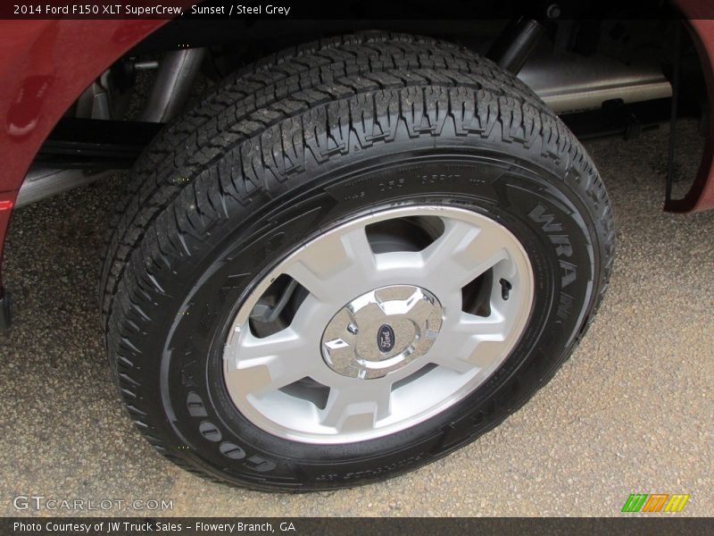 Sunset / Steel Grey 2014 Ford F150 XLT SuperCrew