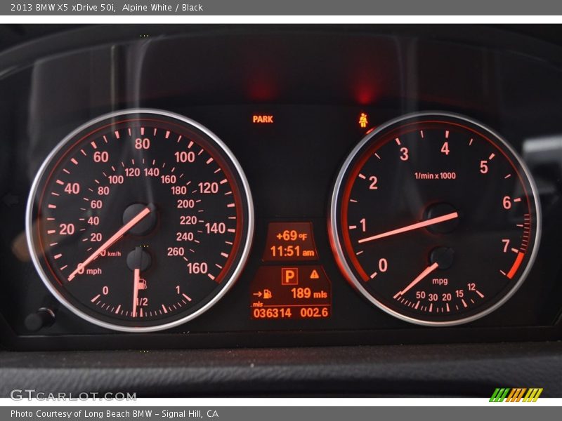 Alpine White / Black 2013 BMW X5 xDrive 50i
