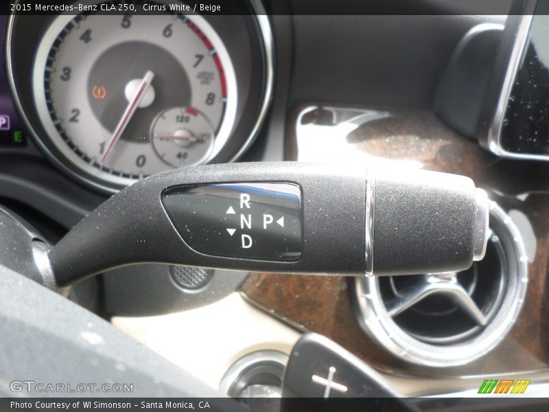 Cirrus White / Beige 2015 Mercedes-Benz CLA 250