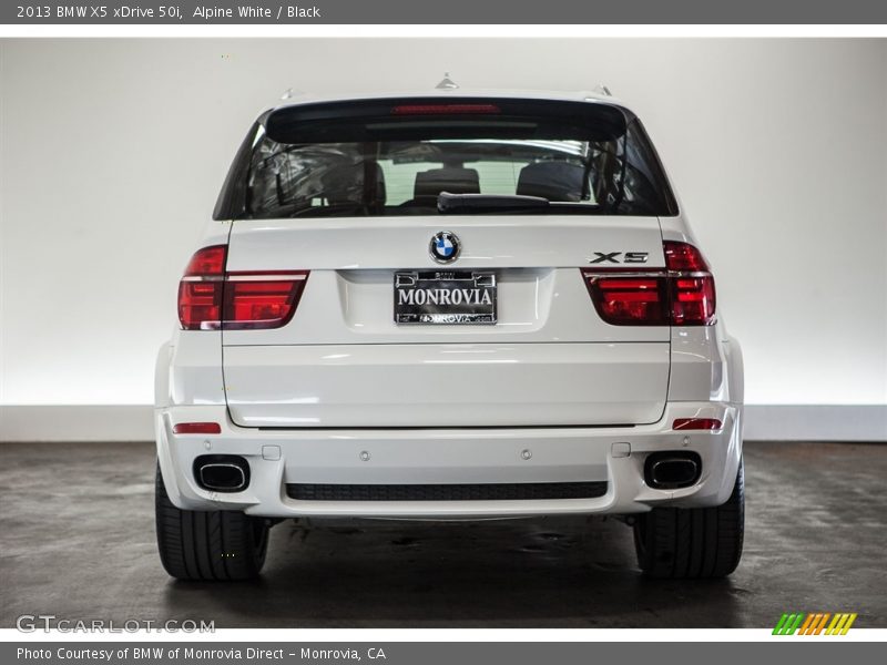 Alpine White / Black 2013 BMW X5 xDrive 50i