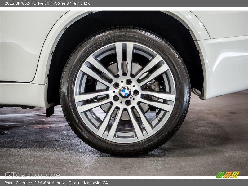 Alpine White / Black 2013 BMW X5 xDrive 50i