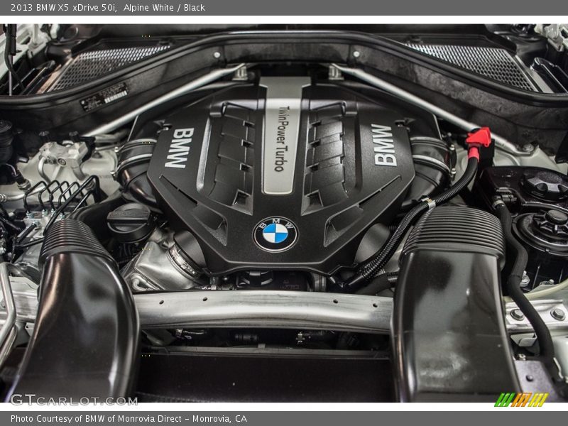 Alpine White / Black 2013 BMW X5 xDrive 50i