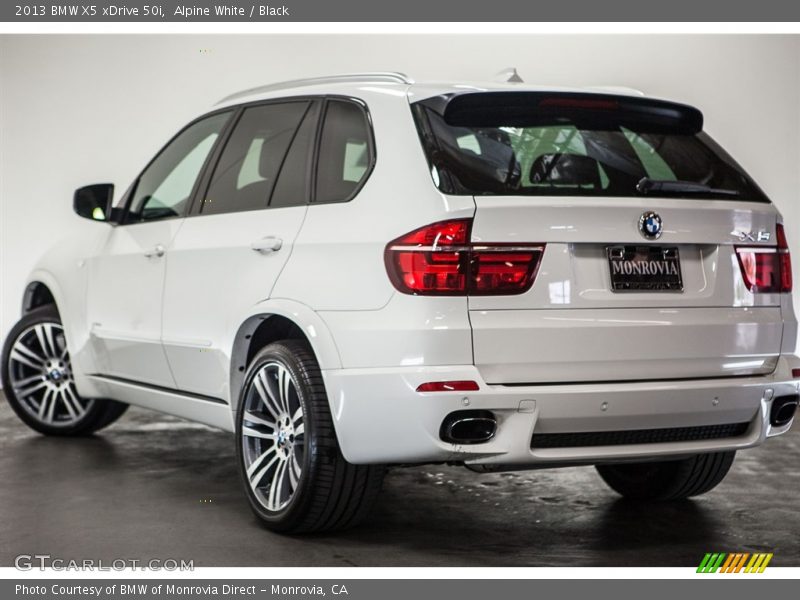 Alpine White / Black 2013 BMW X5 xDrive 50i