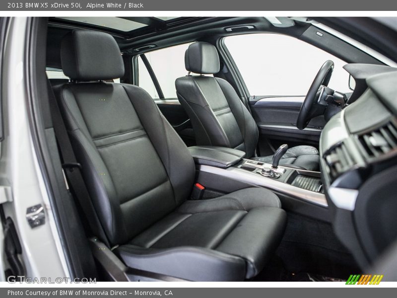 Alpine White / Black 2013 BMW X5 xDrive 50i