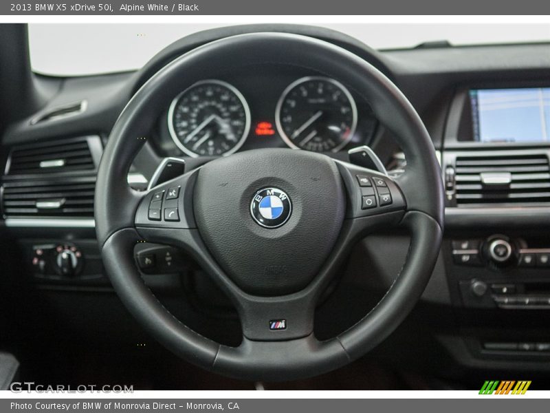 Alpine White / Black 2013 BMW X5 xDrive 50i