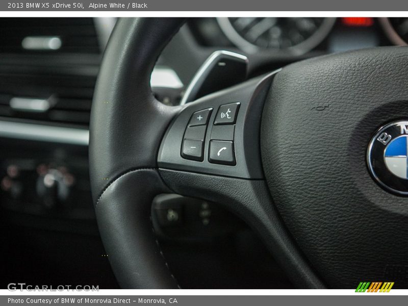 Alpine White / Black 2013 BMW X5 xDrive 50i