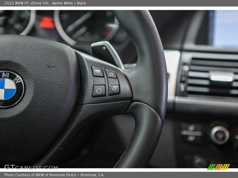 Alpine White / Black 2013 BMW X5 xDrive 50i