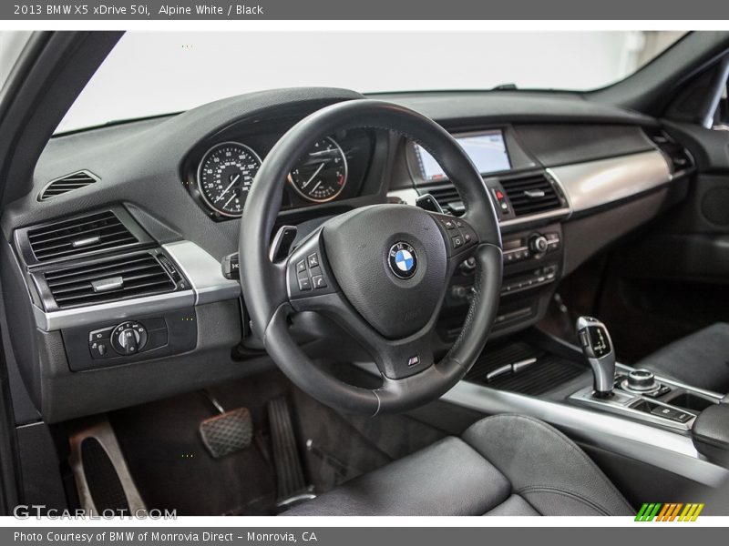 Alpine White / Black 2013 BMW X5 xDrive 50i