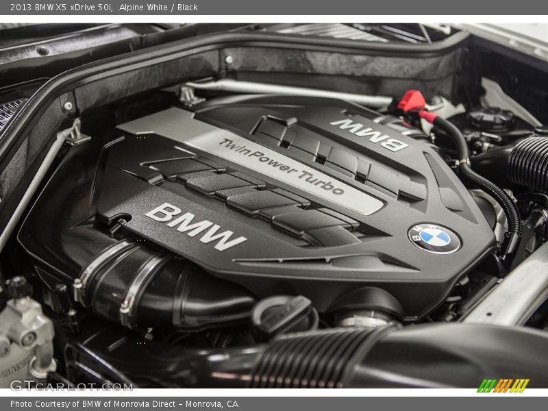 Alpine White / Black 2013 BMW X5 xDrive 50i