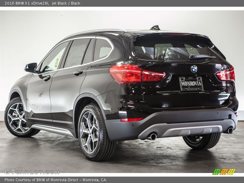 Jet Black / Black 2016 BMW X1 xDrive28i