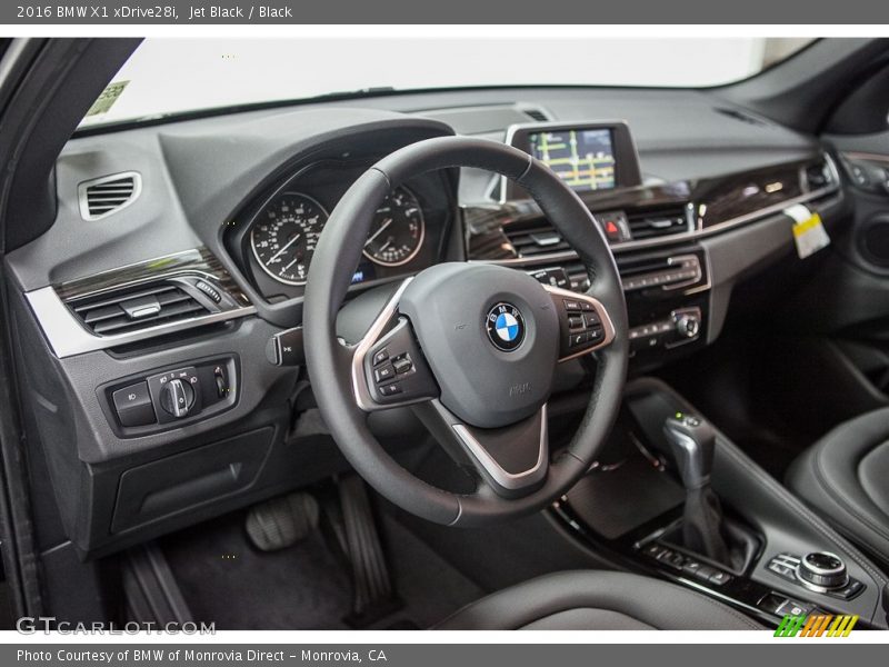 Jet Black / Black 2016 BMW X1 xDrive28i