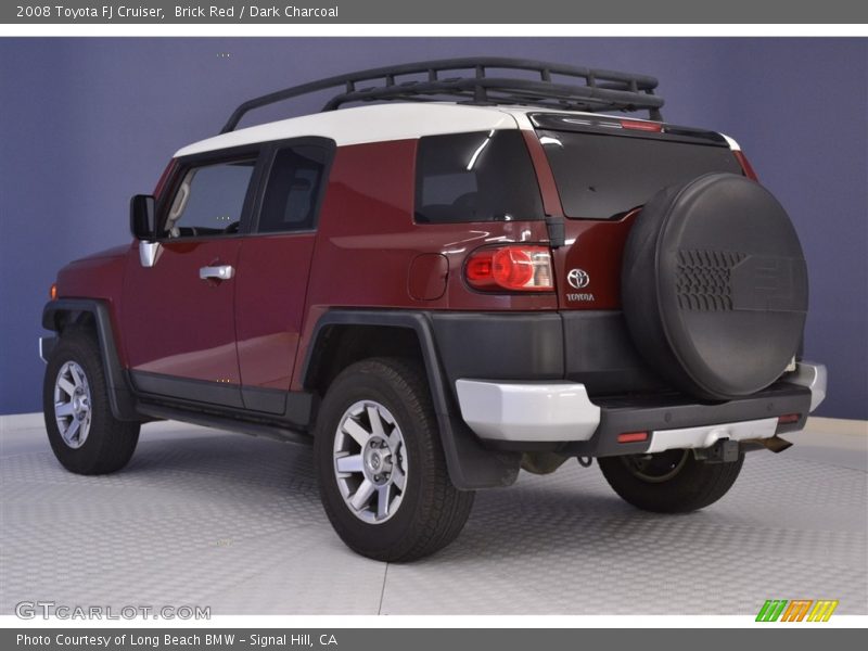 Brick Red / Dark Charcoal 2008 Toyota FJ Cruiser