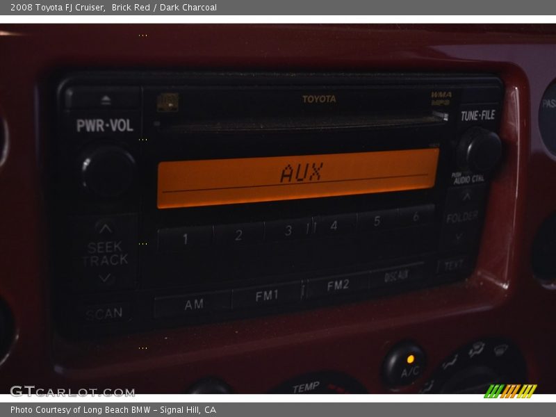 Brick Red / Dark Charcoal 2008 Toyota FJ Cruiser