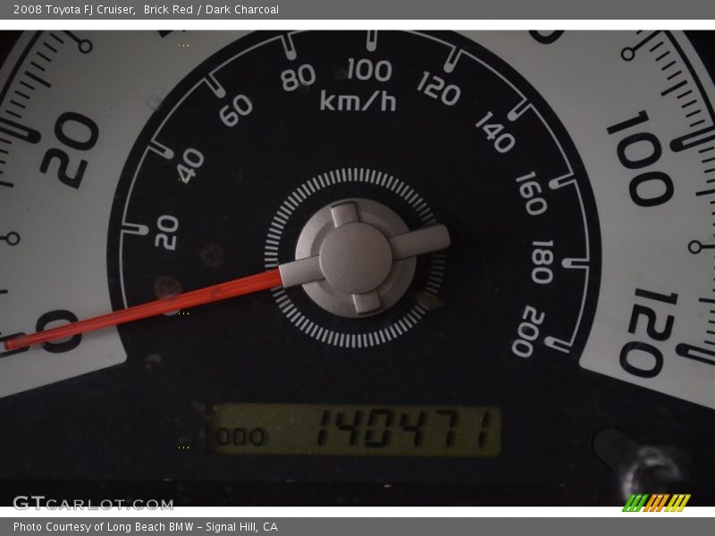 Brick Red / Dark Charcoal 2008 Toyota FJ Cruiser