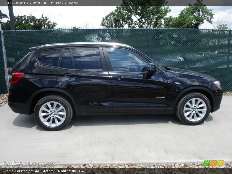 Jet Black / Oyster 2017 BMW X3 xDrive28i