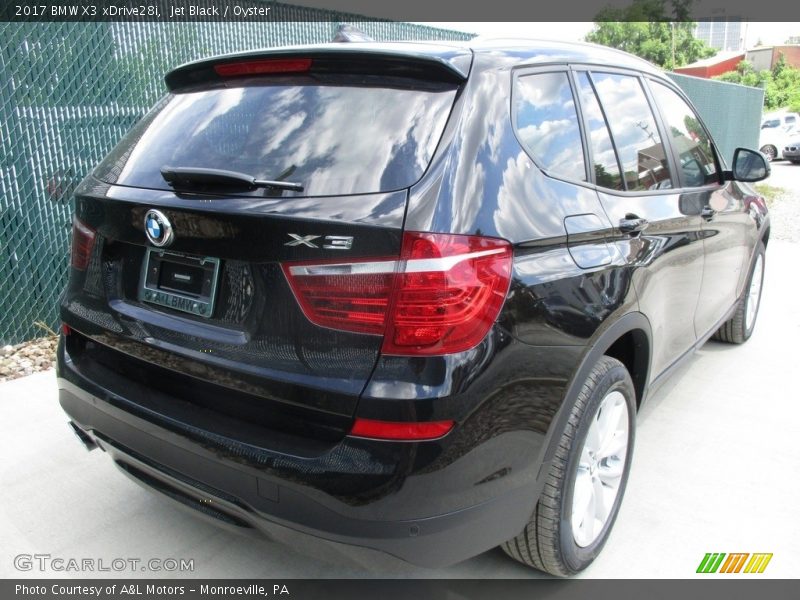 Jet Black / Oyster 2017 BMW X3 xDrive28i
