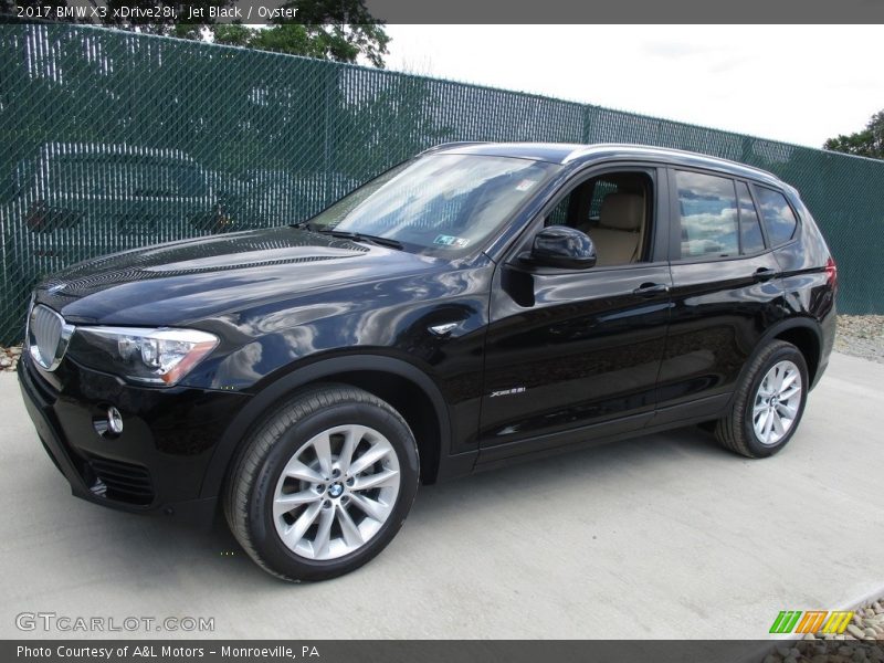 Jet Black / Oyster 2017 BMW X3 xDrive28i
