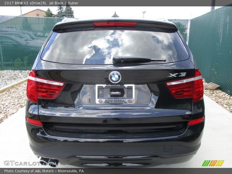 Jet Black / Oyster 2017 BMW X3 xDrive28i