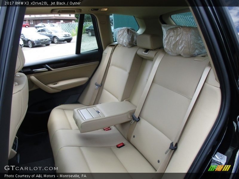 Jet Black / Oyster 2017 BMW X3 xDrive28i