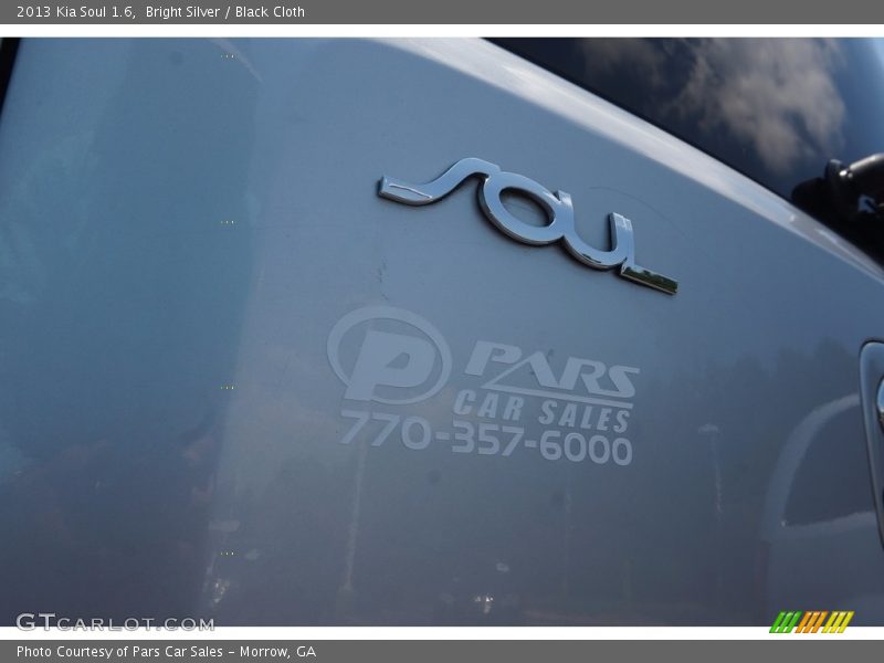 Bright Silver / Black Cloth 2013 Kia Soul 1.6