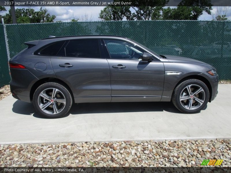  2017 F-PACE 35t AWD R-Sport Ammonite Grey