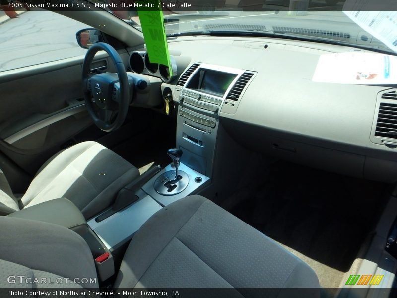 Majestic Blue Metallic / Cafe Latte 2005 Nissan Maxima 3.5 SE