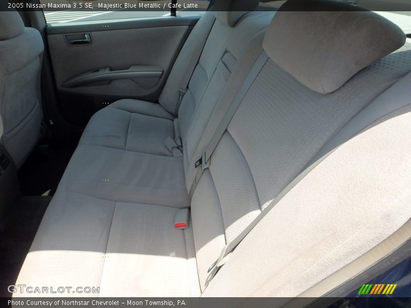 Majestic Blue Metallic / Cafe Latte 2005 Nissan Maxima 3.5 SE