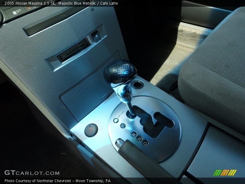 Majestic Blue Metallic / Cafe Latte 2005 Nissan Maxima 3.5 SE