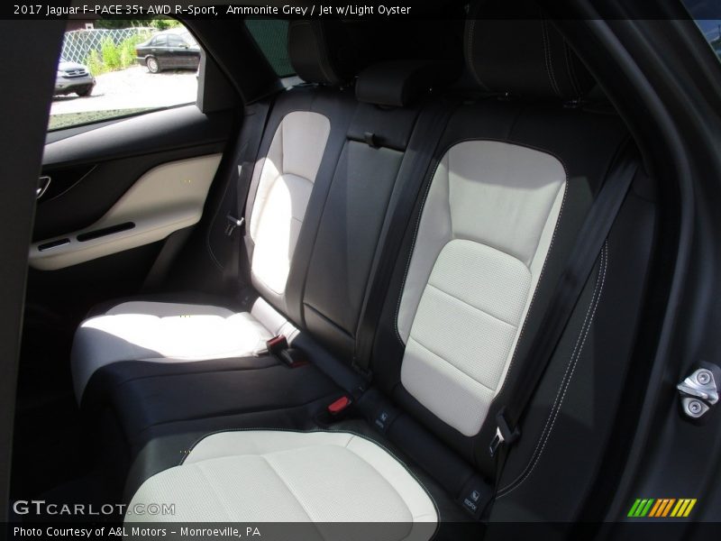 Rear Seat of 2017 F-PACE 35t AWD R-Sport