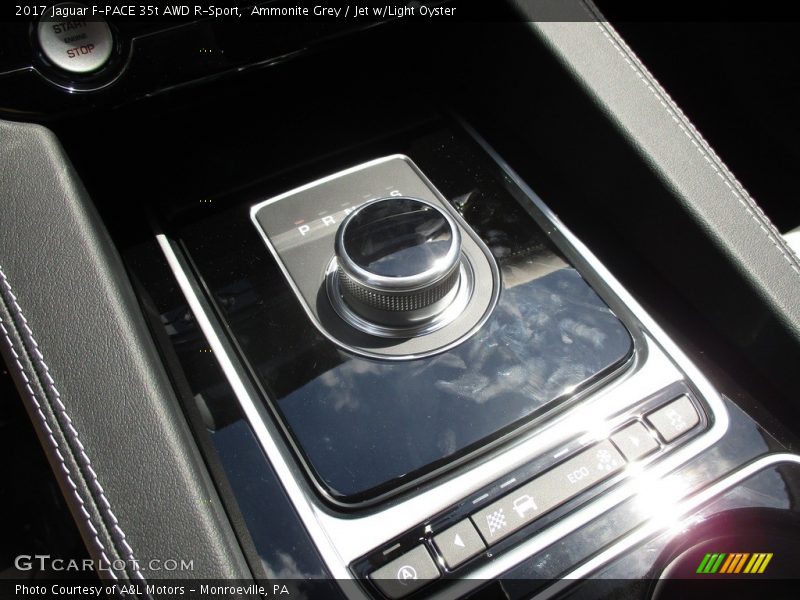 Ammonite Grey / Jet w/Light Oyster 2017 Jaguar F-PACE 35t AWD R-Sport
