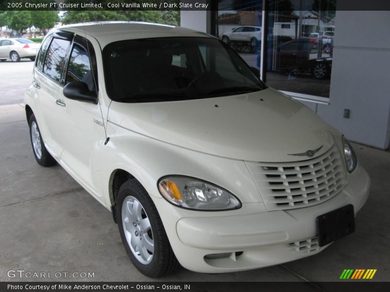 Cool Vanilla White / Dark Slate Gray 2005 Chrysler PT Cruiser Limited