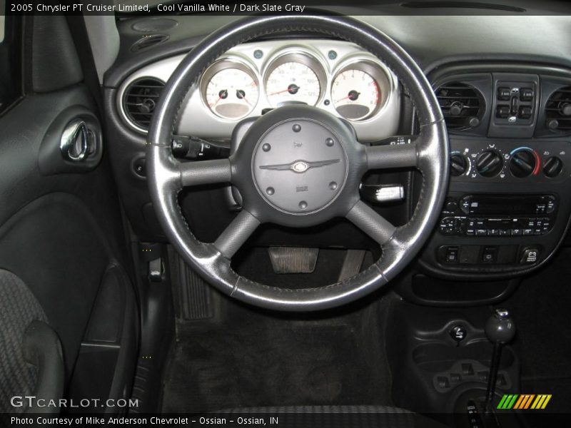 Cool Vanilla White / Dark Slate Gray 2005 Chrysler PT Cruiser Limited