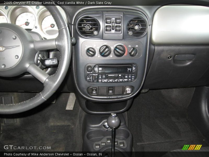 Cool Vanilla White / Dark Slate Gray 2005 Chrysler PT Cruiser Limited